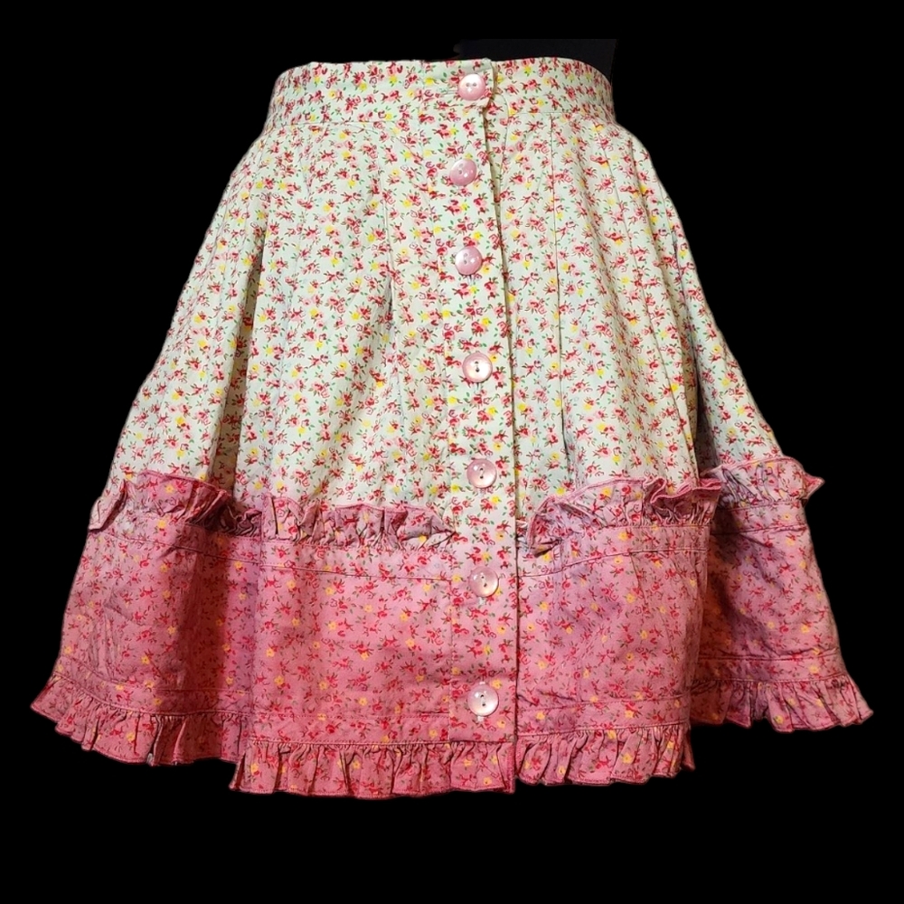 🌸Vintage Betsey Johnson Mini Skirt